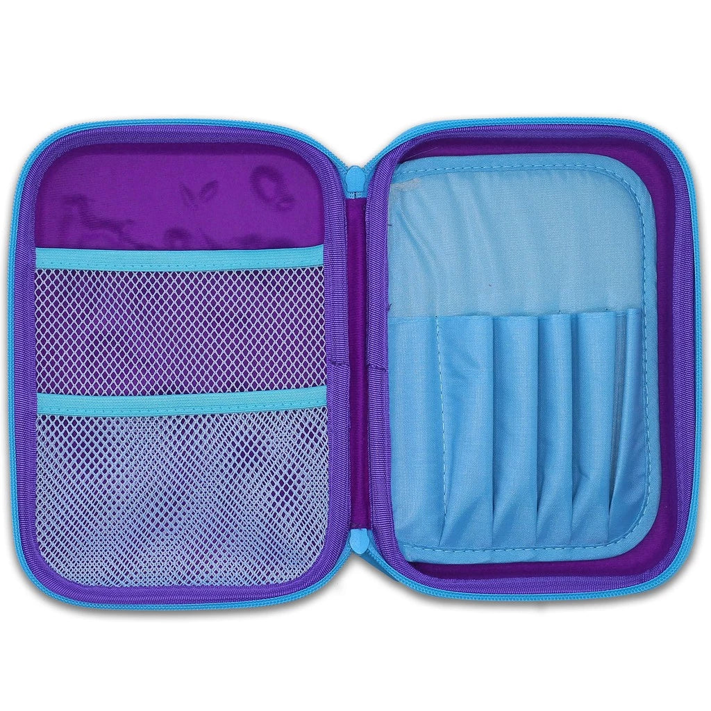 3D Pencil Case EVA Hard Top Shell Mermaids PC59