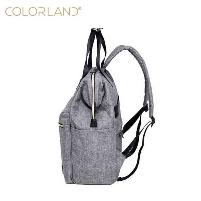 Colorland Zara Baby Changing Backpack (BP124-C/Gray)