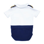 Load image into Gallery viewer, Little Crew Pilot Captain Onesie with Hat
