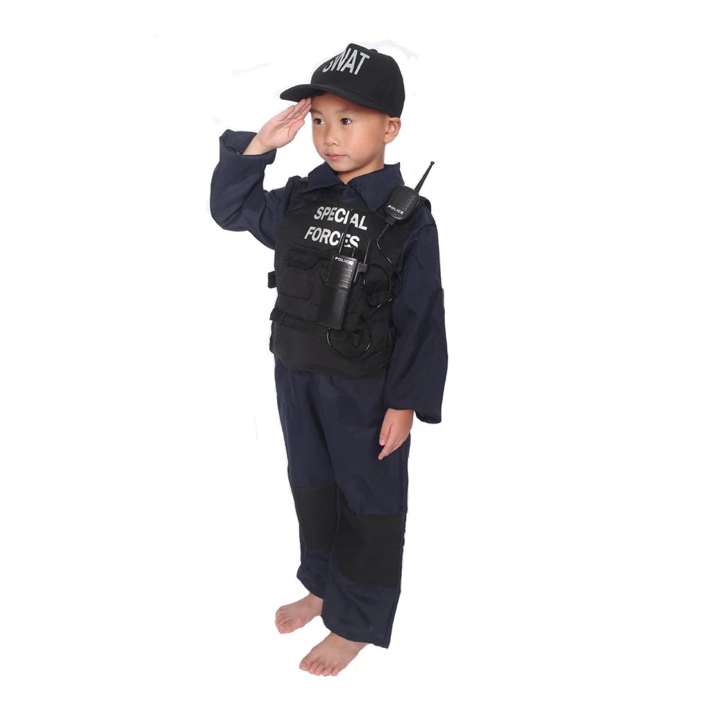 Swat Special Forces Costume COS-4805