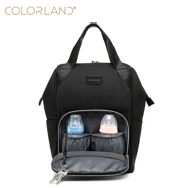 Colorland Bolide Baby Changing Backpack (BP156-A/Black)