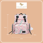 Load image into Gallery viewer, Colorland Mommy Diaper Backpack (BP235-F/Pink Unicorn)
