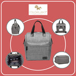 Load image into Gallery viewer, Colorland Mommy Diaper Backpack (BP124-C/Gray)
