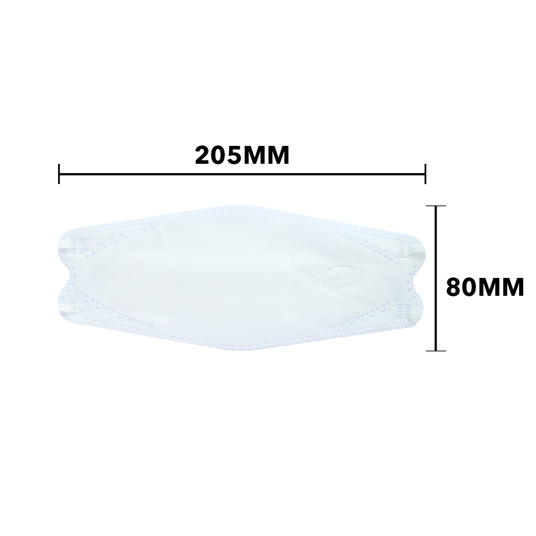 Health Guard KF94 4 Layer Face Mask Black, White, Pink, Rose Gold & Gray (Non-Medical)