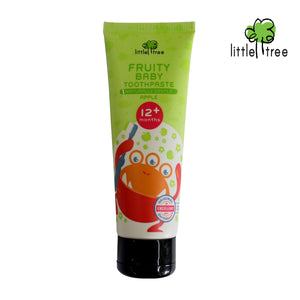 Little Tree Fruity Fresh Toothpaste 12+months Monster Series (25ml)