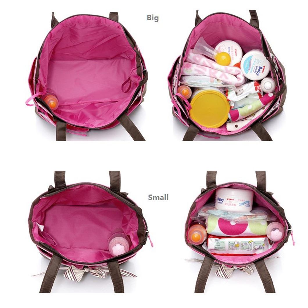 Colorland Mommy Diaper Bag Multifunctional Diaper Tote Bag Set BB999-SS