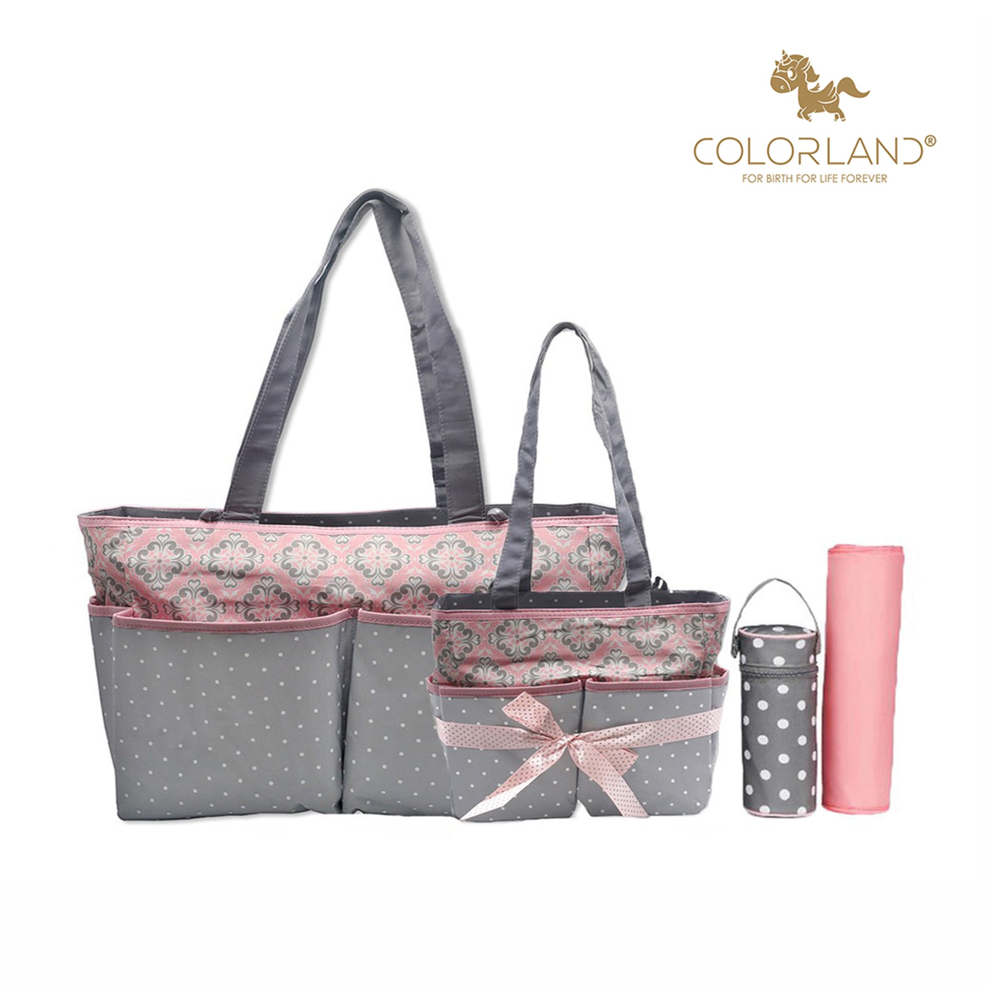 Colorland Mommy Diaper Multifunctional Tote Bag (BB999-BBB)