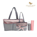 Load image into Gallery viewer, Colorland Mommy Diaper Multifunctional Tote Bag (BB999-BBB)
