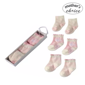 Mother's Choice 3 Pack Infant Cute Baby Socks (IT11723)