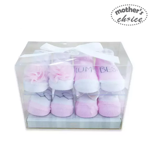 Mother's Choice 4 Pack Baby Socks (Mom's Best/ IT11843)