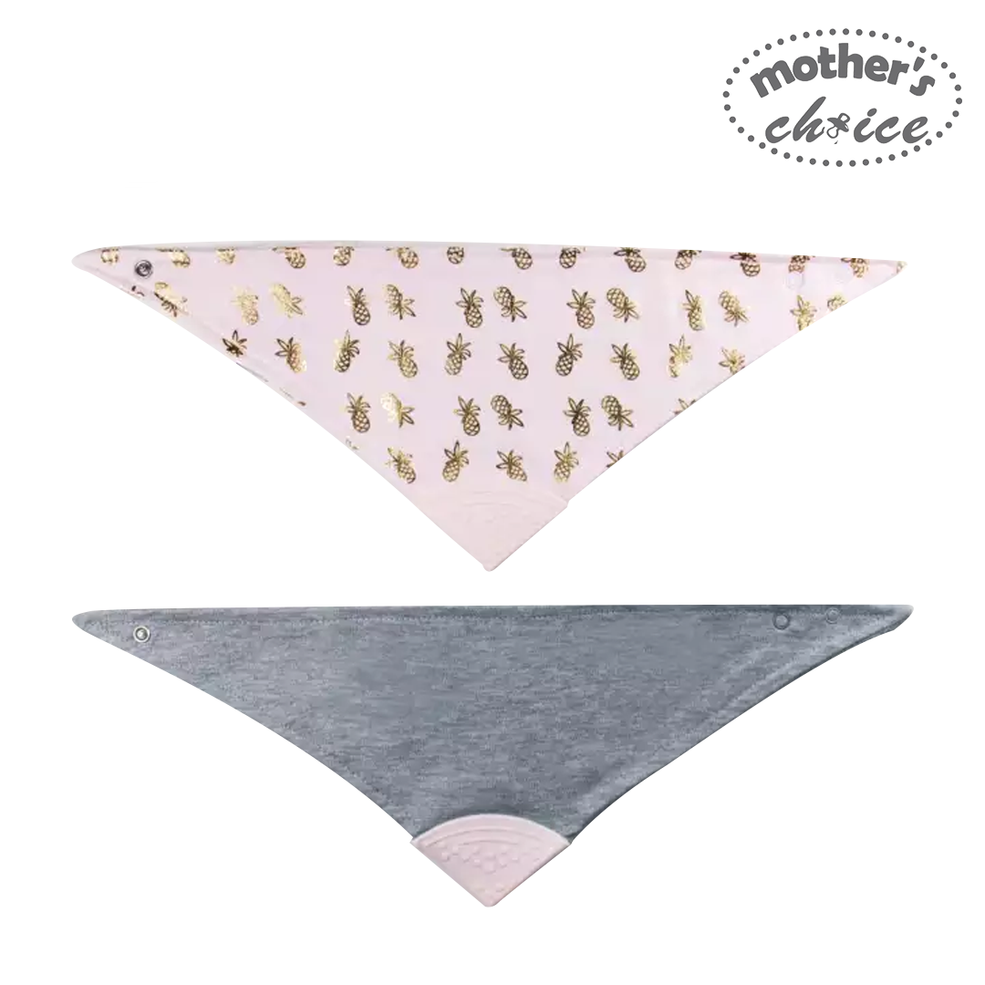 Mother's Choice 2 Pack Bandana Teether Bib (IT1240)