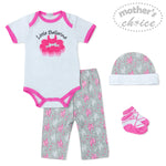 Load image into Gallery viewer, Mother&#39;s Choice 4 Piece Layette Set (Little Ballerina/ IT2286)
