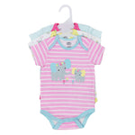 Load image into Gallery viewer, Mother&#39;s Choice 3 Pack Short Sleeves Onesie (Elephant/IT2345)
