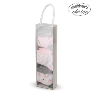 Mother's Choice 3 Pairs Infant Cute Baby Gift Box Socks (IT2463)