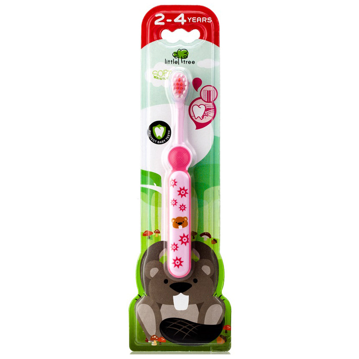 Little Tree Toothbrush 2-4 Years Old