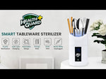 Load and play video in Gallery viewer, Health Guard Smart Tableware Sterilizer (HG-TBL)
