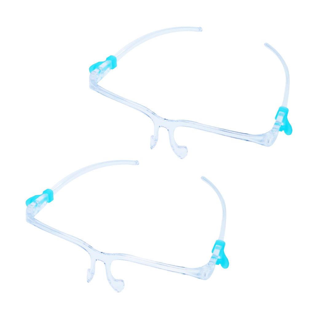 Health Guard 2 pcs Reusable Protective Face Shields with Box (HH-015)