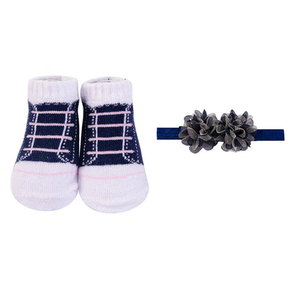 BEBE Comfort Baby 2-Piece Headband and Socks Set SP71040