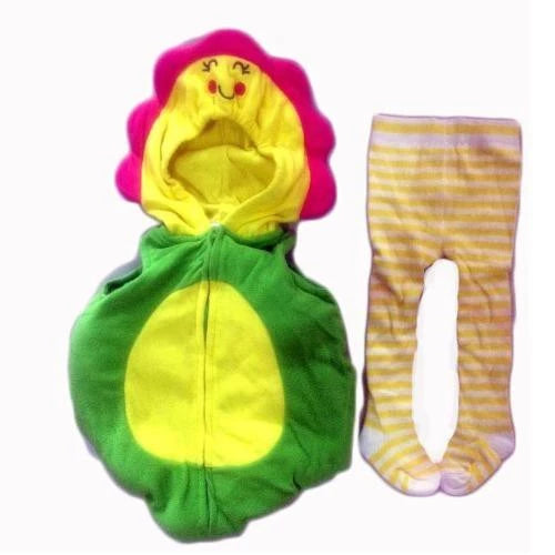 Baby Animal Costume Flower 2-Piece Set (50% Off)