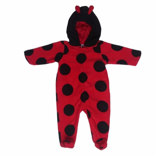 Animal Frogsuit Lady Bug (Red/Black) 12 Months