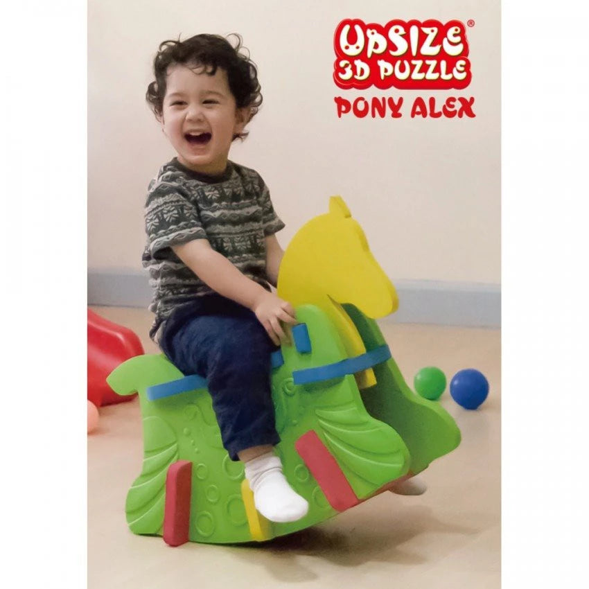 Upsize 3D Puzzle Pony Alex (8001AS1/Yellow)