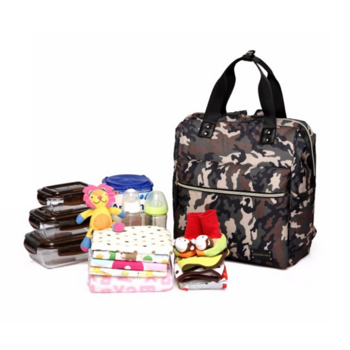 Colorland Zara Baby Changing Backpack (BP124-B/Camouflage)