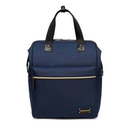 Colorland Zara Baby Changing Backpack (BP124-F/Navy Blue)