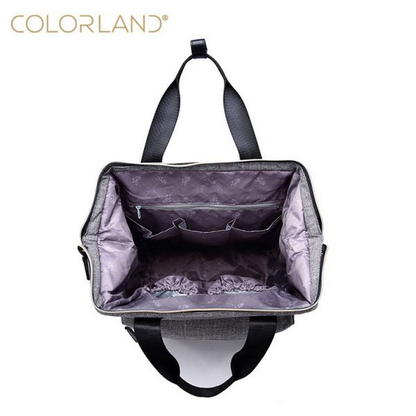 Colorland Zara Baby Changing Backpack (BP124-C/Gray)