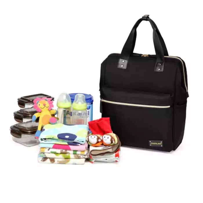 Colorland Zara Baby Changing Backpack (BP124-A/Black)