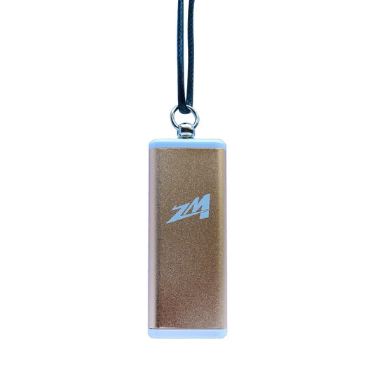 ZM Anion Portable Air Purifier Necklace less 60% off - Gold