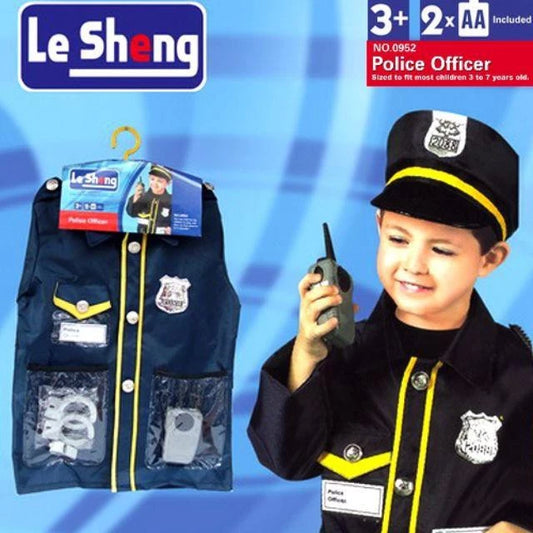 Le Sheng Police Officer Dress-Up Kids Costume Set (0952)