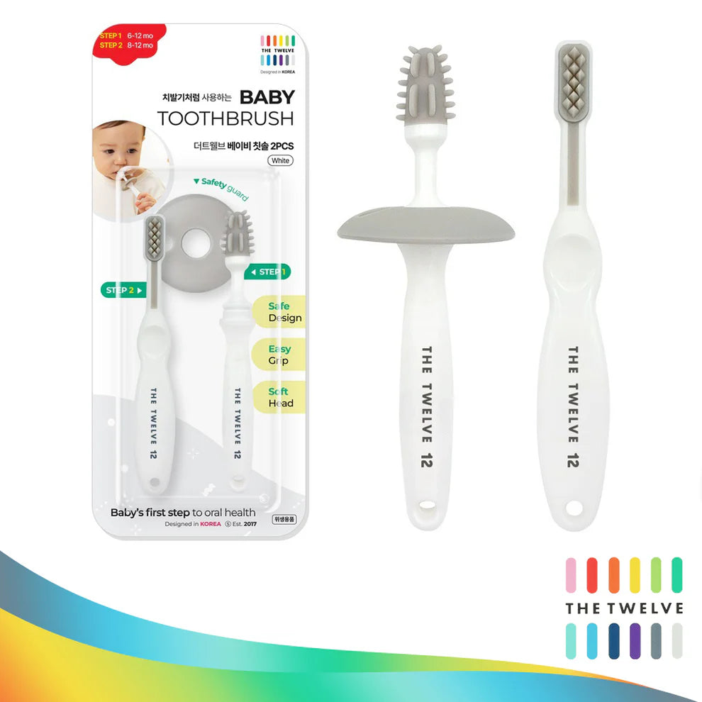 The Twelve 2 Pieces Baby Toothbrush