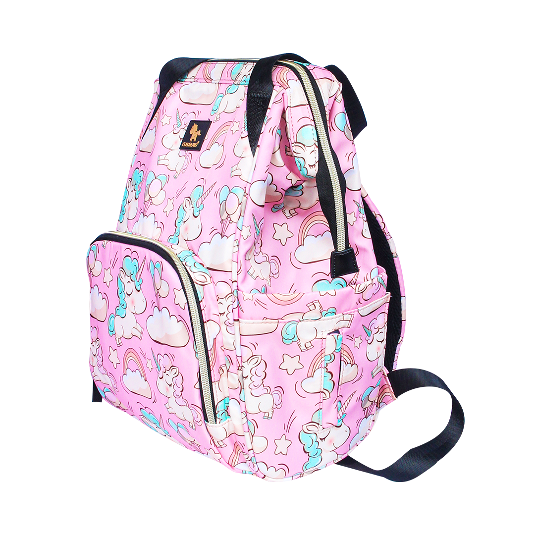 Colorland Bolide Baby Changing Backpack (BP156-D2/Pink Unicorn)