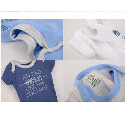 Luvable Friends 5 Pack Onesies Bodysuit (31292/MAMA)