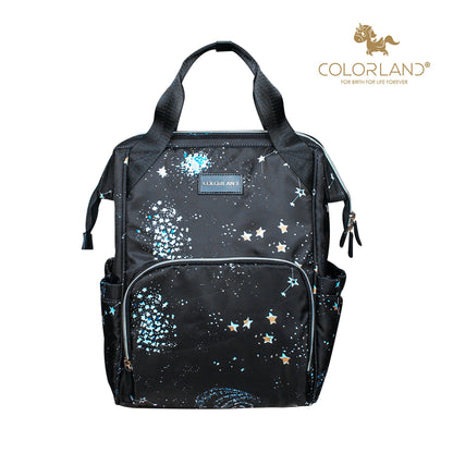 Colorland Bolide Baby Changing Backpack (BP156-C2/Bright Stars)