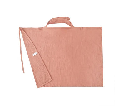 Infancie Organic Muslin Nursing Cover with Storage Pouch