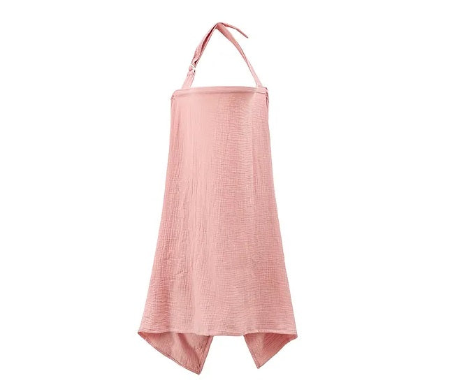 Infancie Organic Muslin Nursing Cover with Storage Pouch