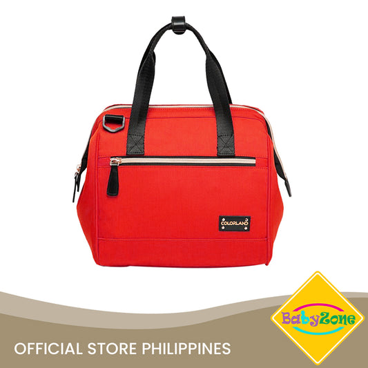 Colorland Mommy Diaper Bag Mutifunctional Tote Cooler / Lunch Bag (CO002-G/Red)