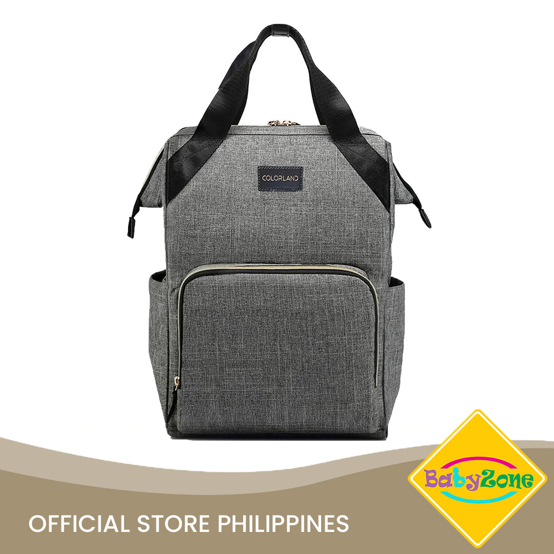 Colorland Bolide Baby Changing Backpack (BP156-B/Gray)