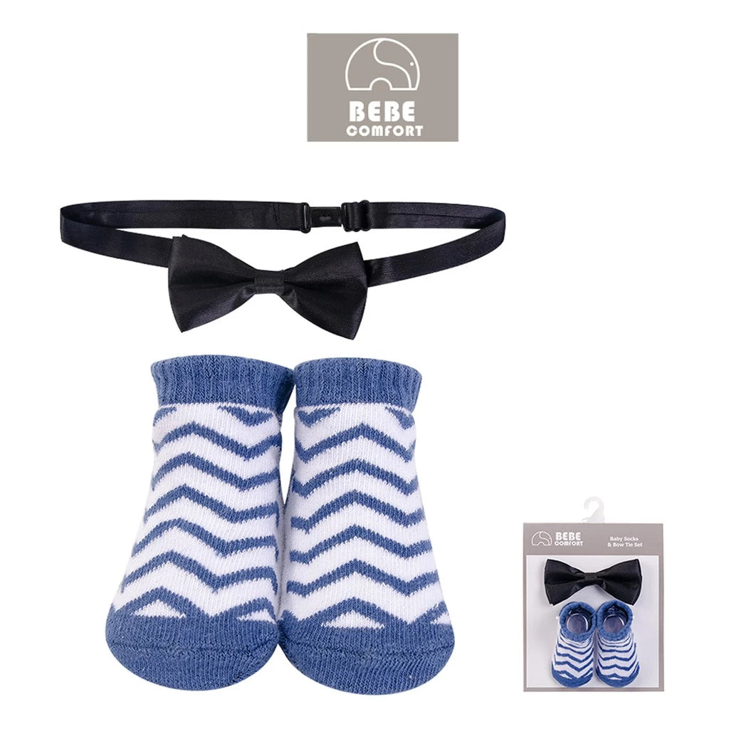 BEBE Comfort Baby 2-Piece Bow Tie and Socks Set SP71045