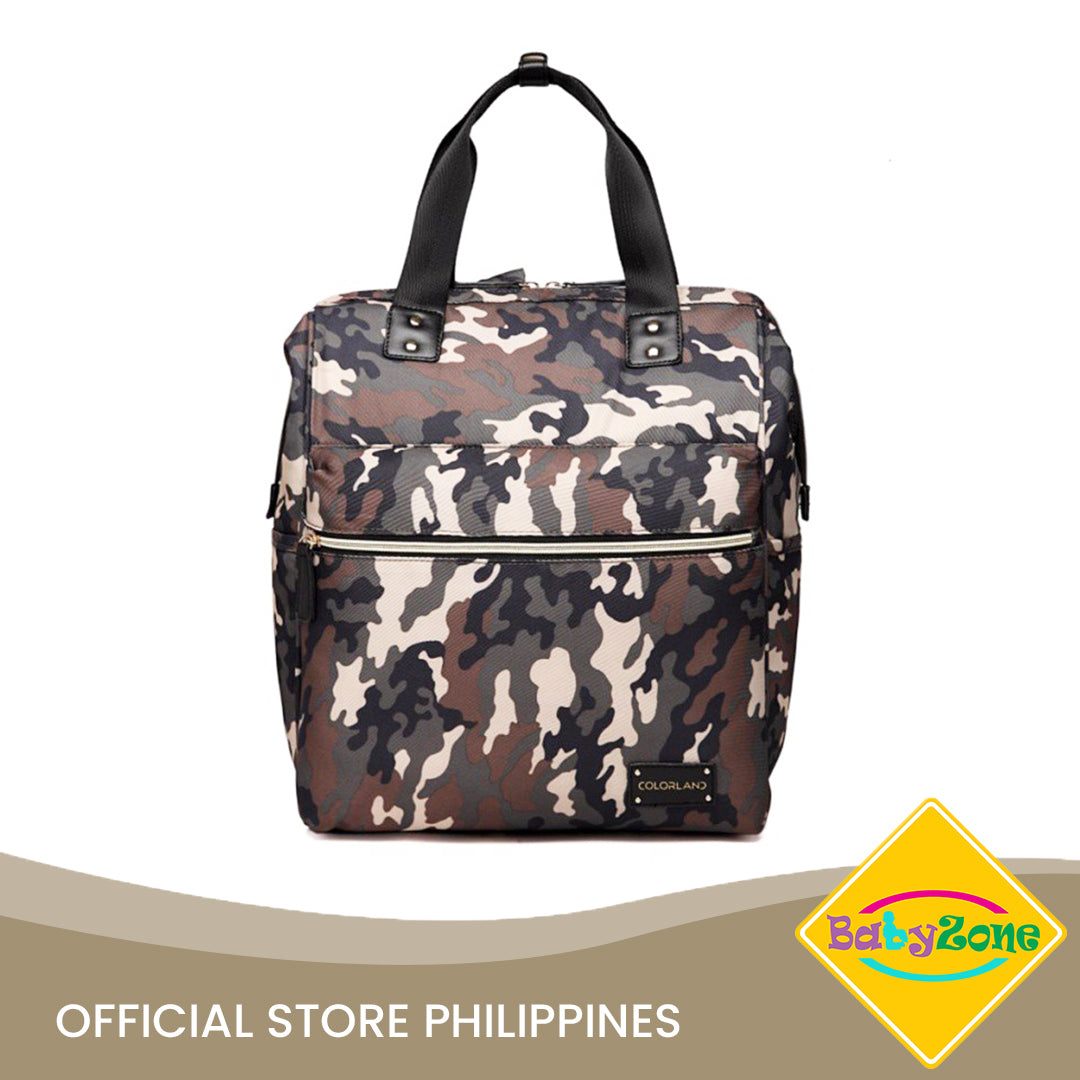 Colorland Zara Baby Changing Backpack (BP124-B/Camouflage)
