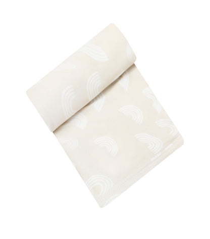Infancie 2 Pieces Bamboo Jersey Wrap (IT4727/Beige)