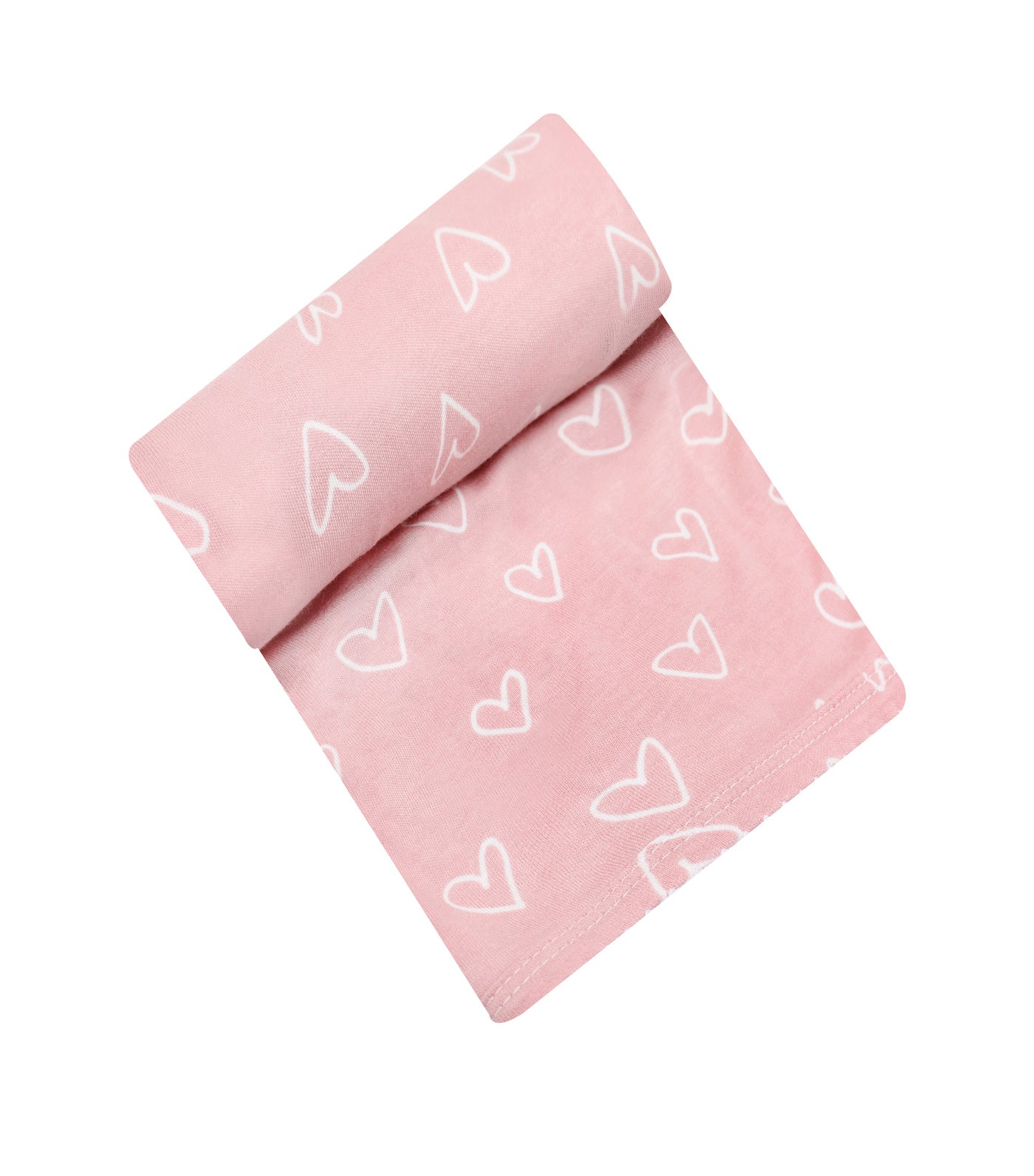 Infancie 2 Pieces Bamboo Jersey Wrap (IT5011/Pink)