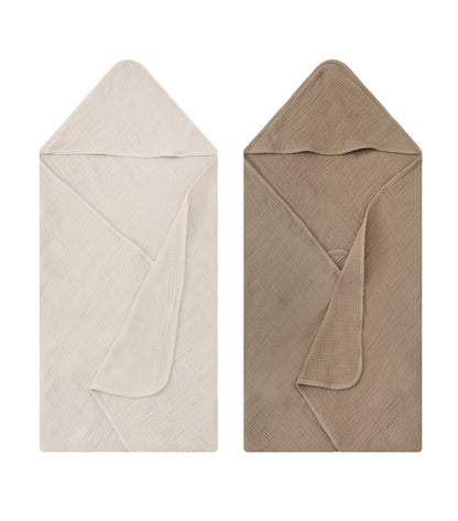 Infancie Muslin Hooded Baby Towels (IT5381)