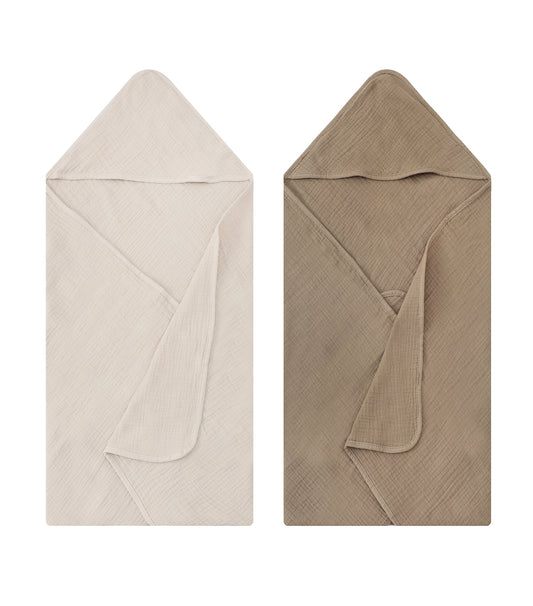 Infancie Muslin Hooded Baby Towels (IT5381)