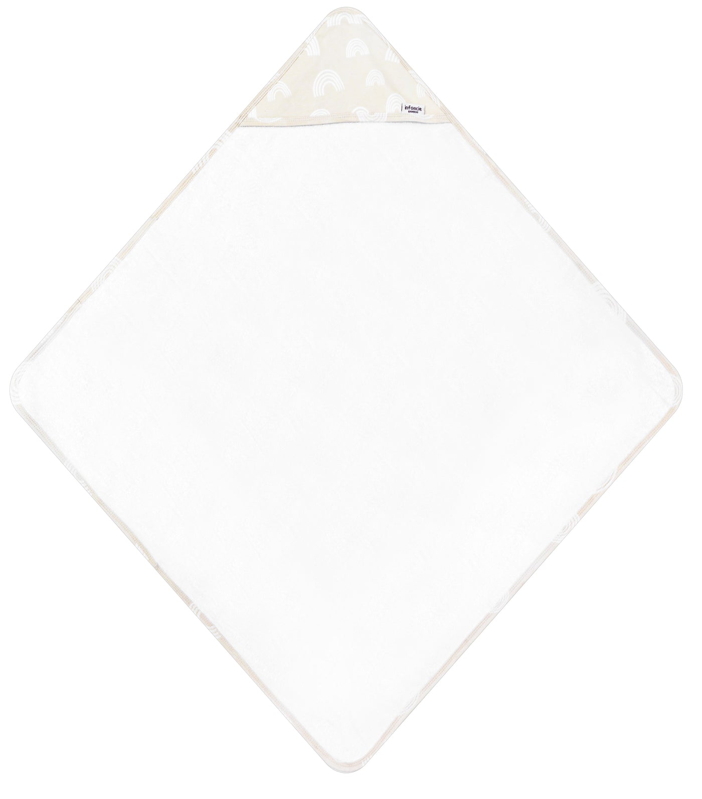 Infancie Bamboo Hooded Towel - (Beige/IT4720)
