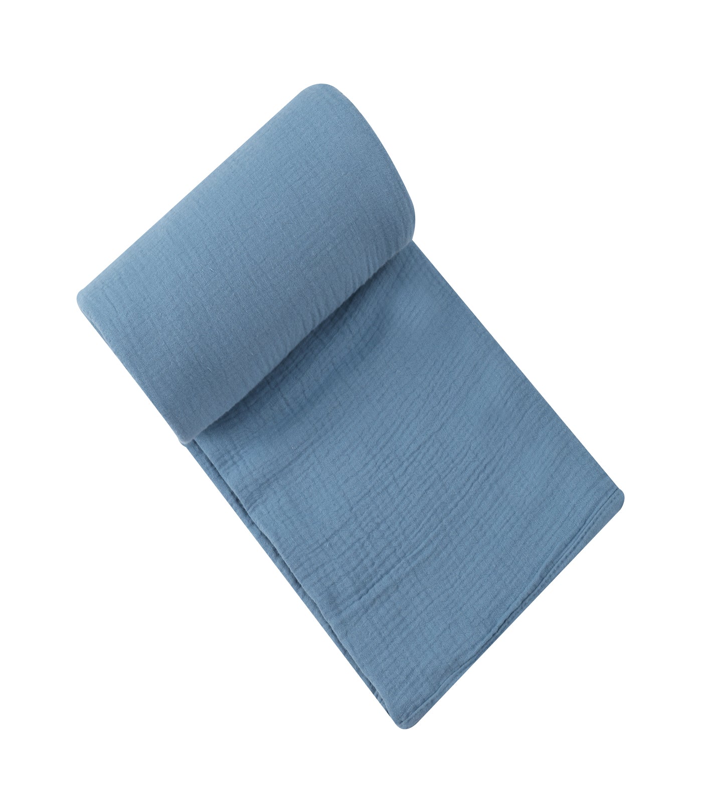 Infancie Muslin Double Sided Muslin Blanket - Blue