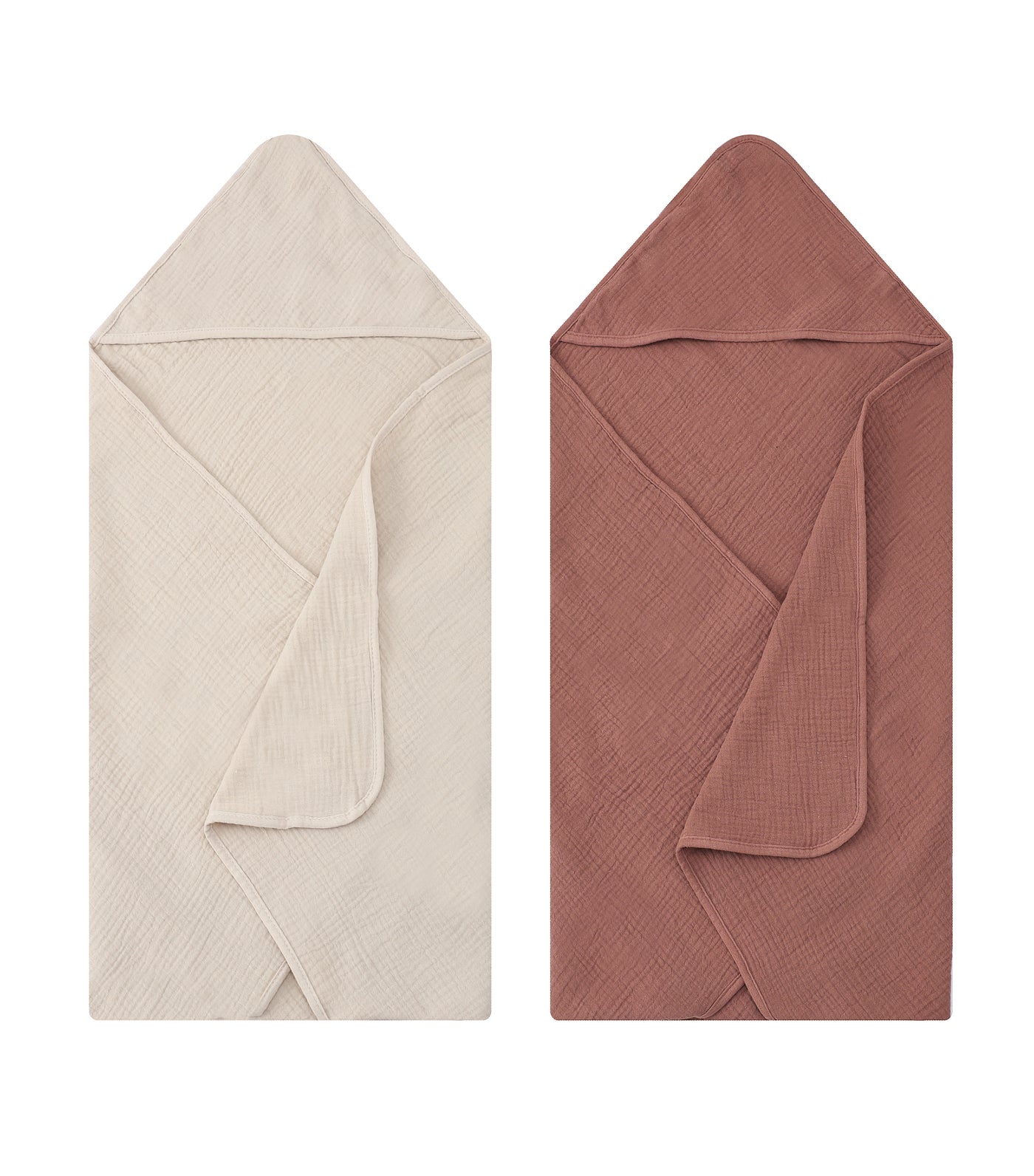 Infancie Muslin Hooded Baby Towels (IT5378)