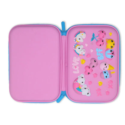 3D Pencil Case EVA Hard Top Shell Love BFF PC10