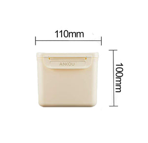 Ankou Multifunction Airtight Mini Milk Storage With Scoop 350ml (Rectangular)